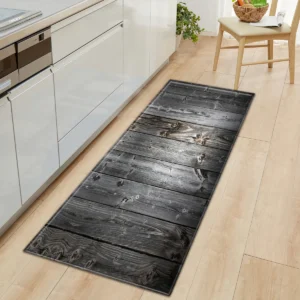 Anti-Slip Wood Pattern Kitchen carpet