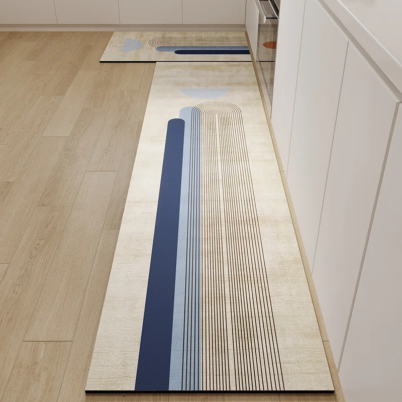 Scandinavian kitchen rug